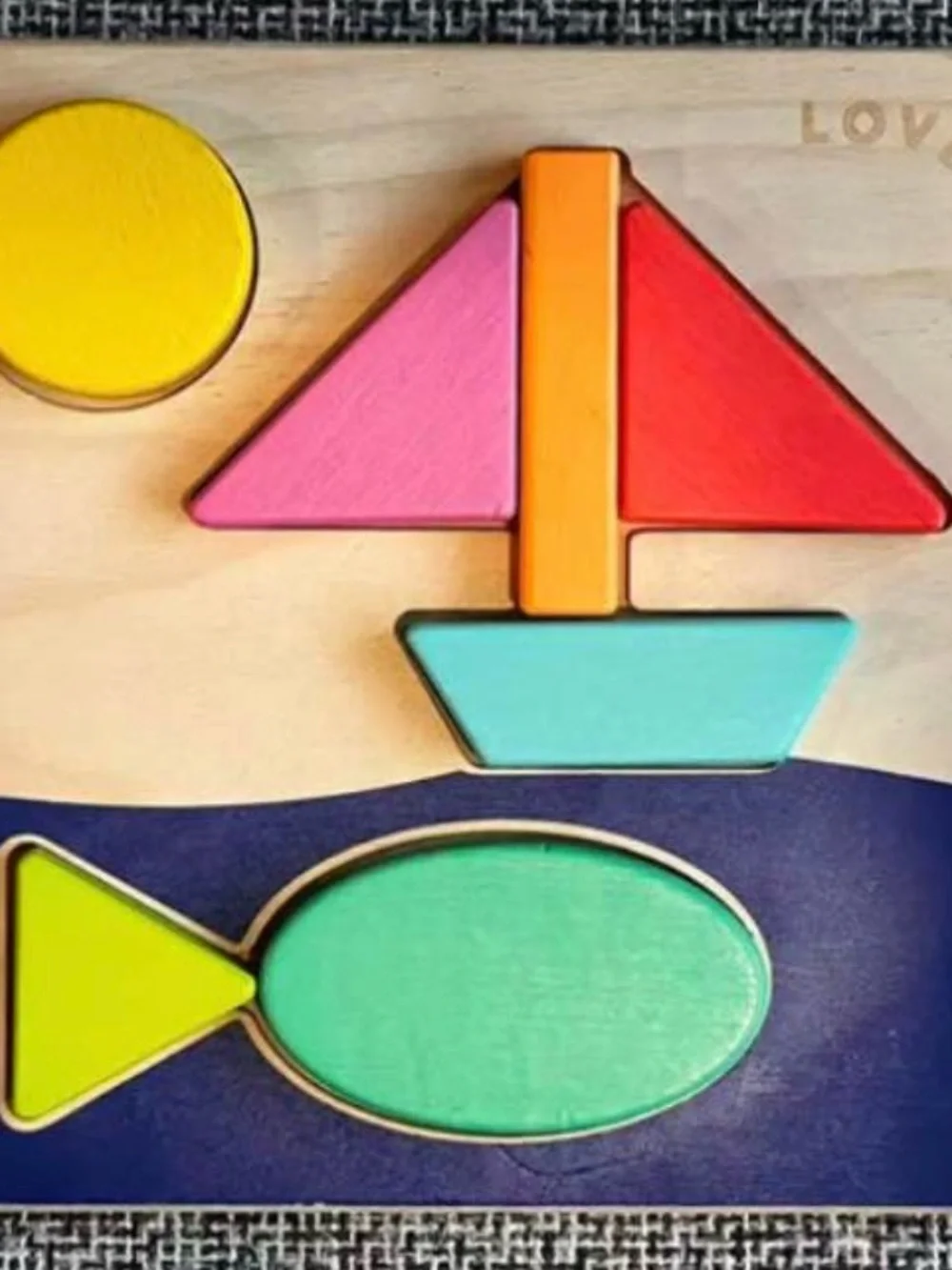 Lovevery Double-Sided Sunny Day Puzzle